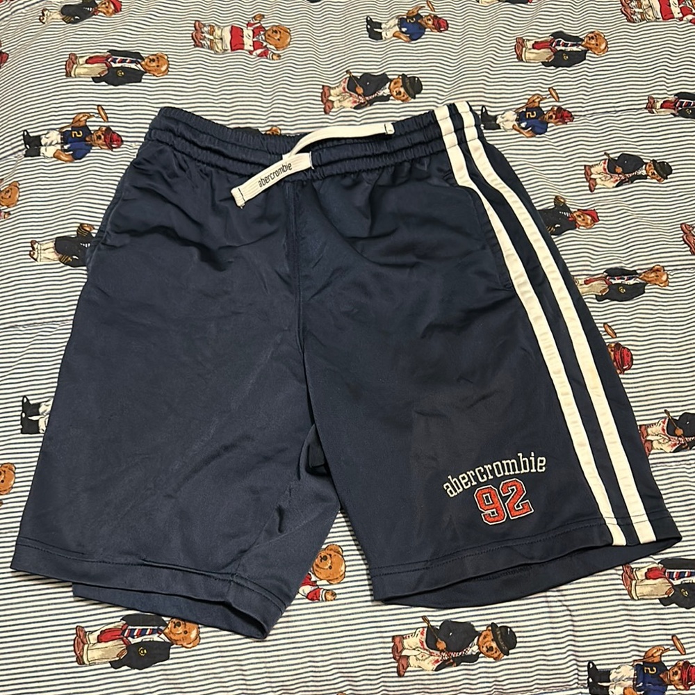 Abercrombie Athletic Shorts with Stripes
